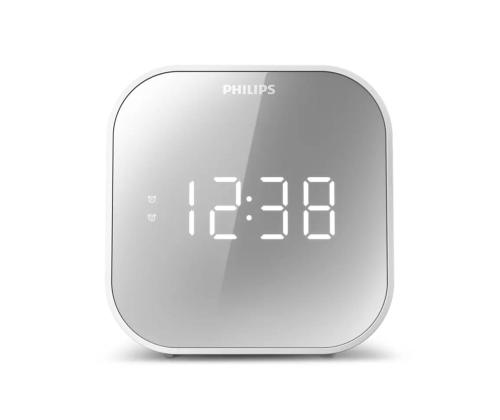 Philips TAR4406/12, FM, USB, valkoinen - Kelloradio