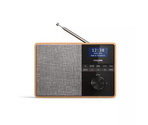Philips TAR5505, DAB+, FM, Bluetooth, ajastin, ruskea - Keittiöradio