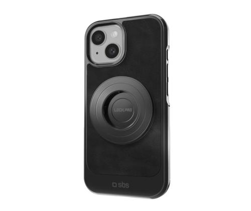 SBS LockPro kotelo, iPhone 15, musta - Älypuhelimen kotelo