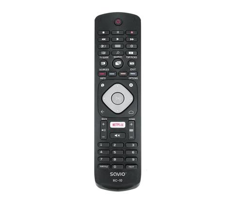 Savio RC-10, Philips TV, musta - TV-varaosakonsoli