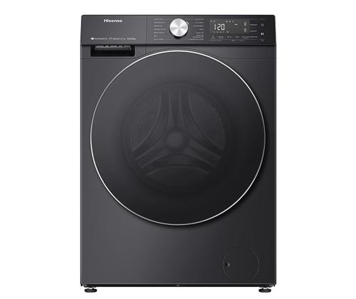 Hisense, 10,5 kg / 6 kg, syvyys 59 cm, 1400 rpm, musta - Pesukone, jossa on kuivausrumpu