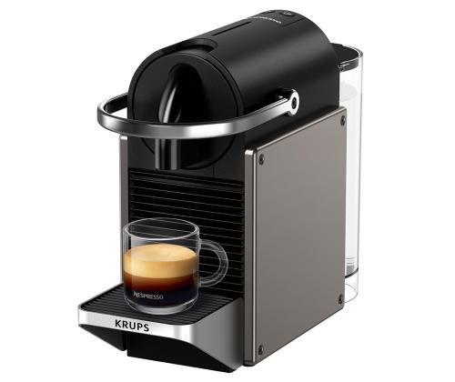 Krups Nespresso Pixie Redesign, titaani - Kapselikahvinkeitin