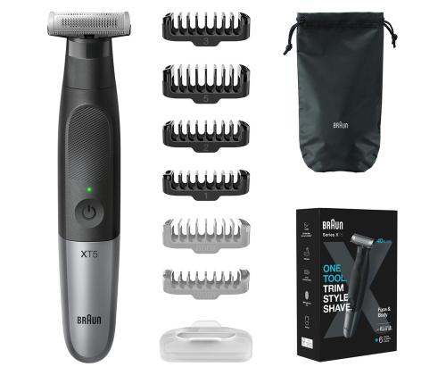 Braun Series X, musta - Hybridiparranajokone