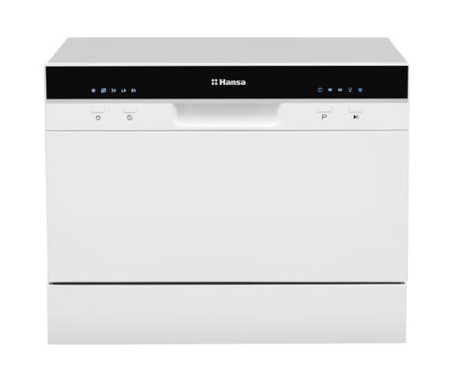 Hansa, mini, 6 astian setti, valkoinen - Vapaasti seisova astianpesukone