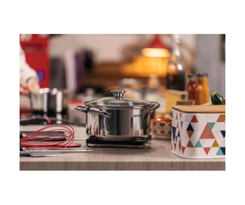 Tefal Cook Eat, 16/20/24 cm, 7-osainen - Kattilasarja + kannet