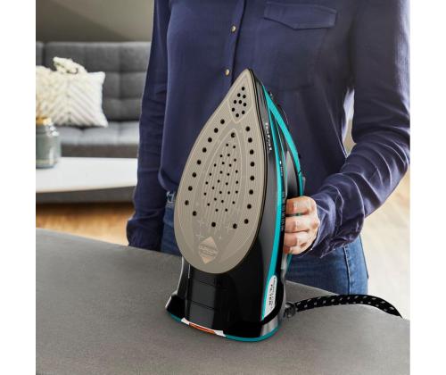 Tefal Ultimate Pure, 3200 W, vihreä/musta - Höyrysilitysrauta