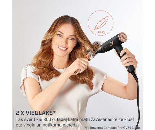 Rowenta NANO, 1700 W, musta - Hiustenkuivaaja