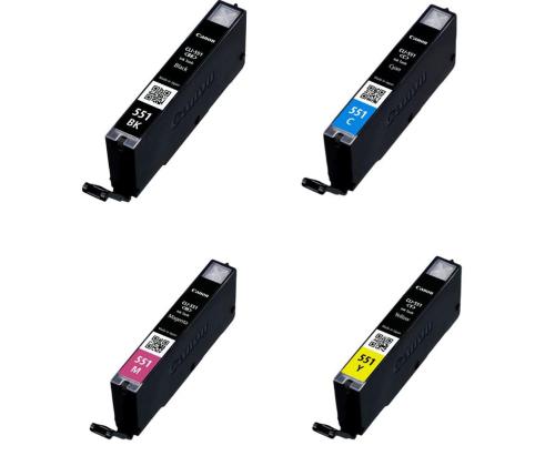 Canon CLI-551, mitmevärviline - Tindikassettide komplekt