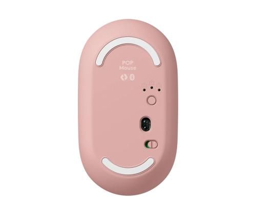 Logitech POP Mouse, vaaleanpunainen - Langaton hiiri