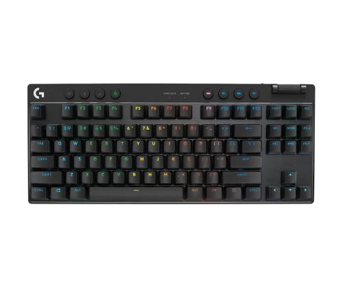 Logitech PRO X TKL, US, musta - Langaton näppäimistö