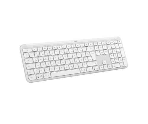 Logitech Signature Slim K950, US, valkoinen - Langaton näppäimistö