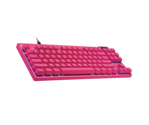 Logitech Pro X TKL Rapid, SWE, vaaleanpunainen - Näppäimistö - Näppäimistö