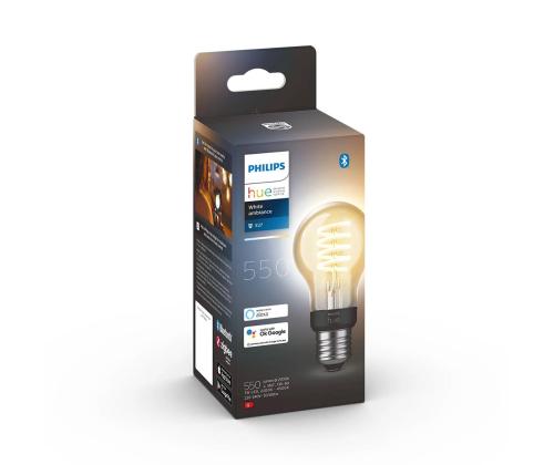 Philips Hue White, E27, pehmeän valkoinen, hehkulangalla - Älykäs valaisinlaite