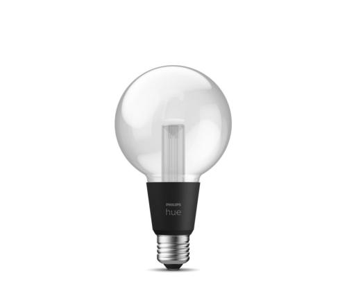 Philips Hue G95 Globe, E27, musta - LED-valaisin - LED-valaisin