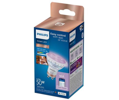 Philips Wiz Smart LED Spot Full Color, GU10, 1 kpl, valkoinen - LED-valaisimet
