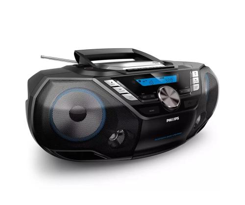 Philips AZB798T, FM, DAB+, Bluetooth, USB, CD, kasetti, musta - Magneettituoli