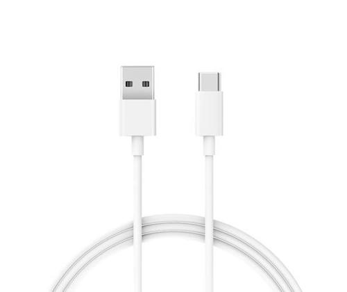 Xiaomi Mi, USB-A - USB-C, 1 m, valkoinen - Kaapeli
