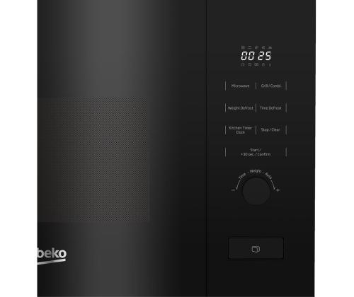 Beko, 20 L, 800 W, musta - Integroitu mikroaaltouuni, jossa grilli