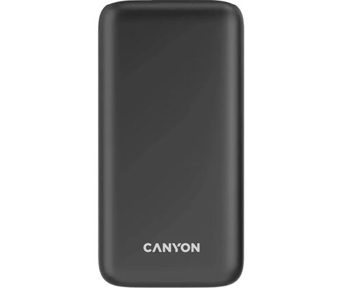 Canyon PB-301, 30 000 mAh, USB-A, USB-C, musta - Akkupankki