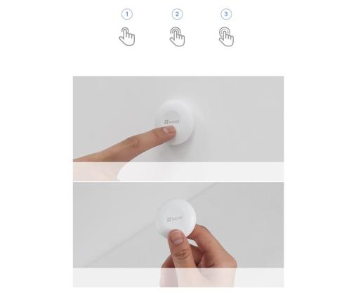 EZVIZ T3C, valkoinen - Smart-painike