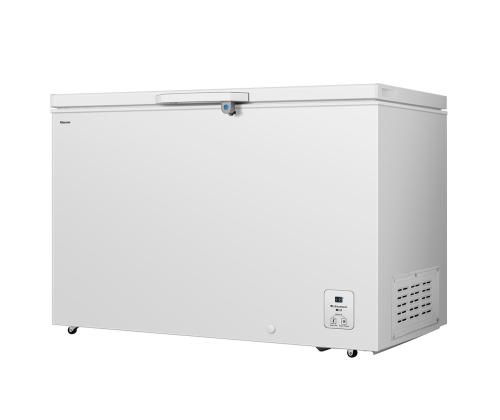 Hisense, 372 L, leveys 124,3 cm, valkoinen - Pakastelokero