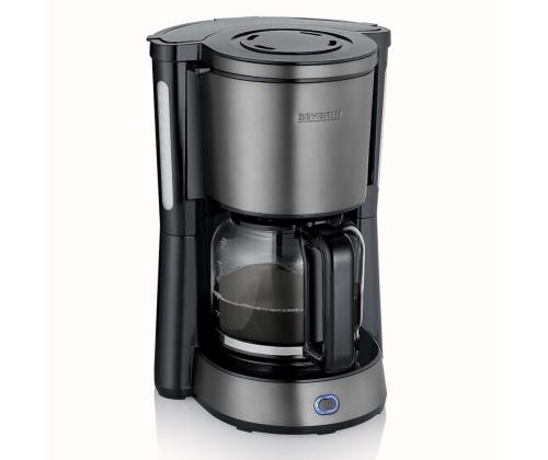 Severin, 1000 W, 1,25 L, tummanharmaa - Suodatinkahvinkeitin