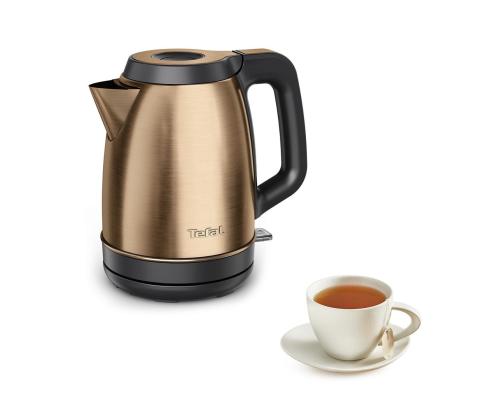 Tefal Coppertinto, 2400 W, kupari/musta - Vedenkeitin - Vedenkeittimet