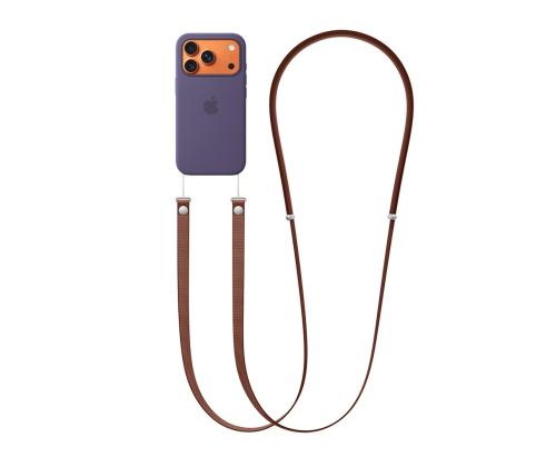 Apple Crossbody hihna, ruskea - Kanderihm