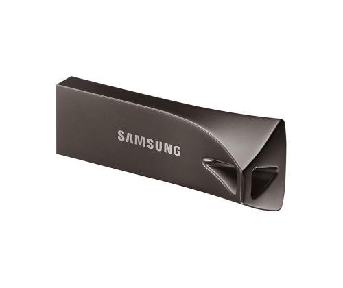 SAMSUNG BAR Plus, USB 3.1, 128 Gt, titaaninharmaa - Muistitikku