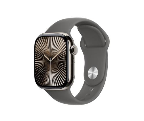 Apple Sport Band, 42 mm, S/M, harmaa - Kellonhihna