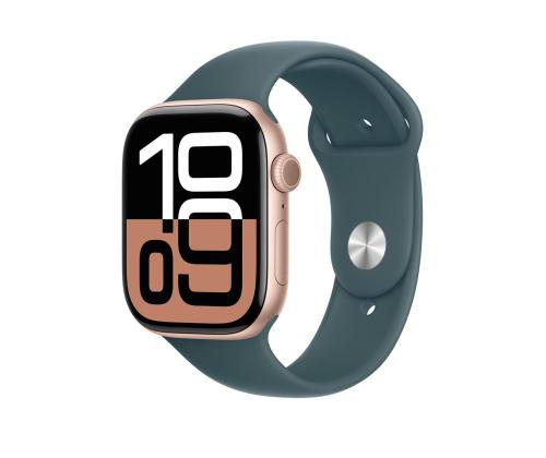 Apple Sport Band, 46 mm, M/L, vihreä - Kellohihna