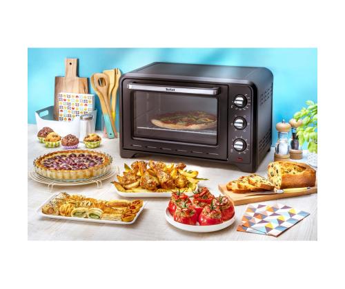Tefal Optimo, 19 L, 1380 W, musta - Mini uuni