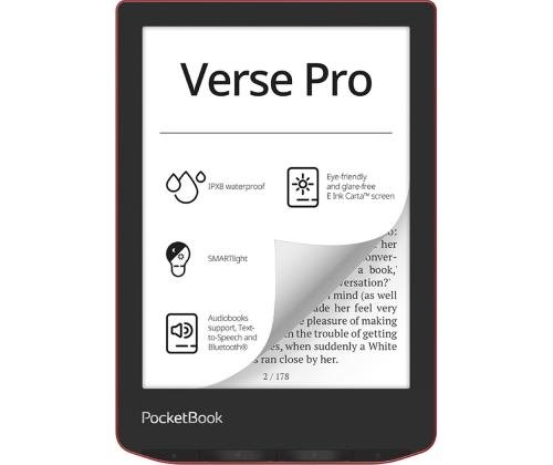 PocketBook Verse Pro, punainen - E-luger