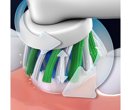 Braun Oral-B Pro Seeria 1, 2 tk, sininen/must - Elektriliste hambaharjade komplekt