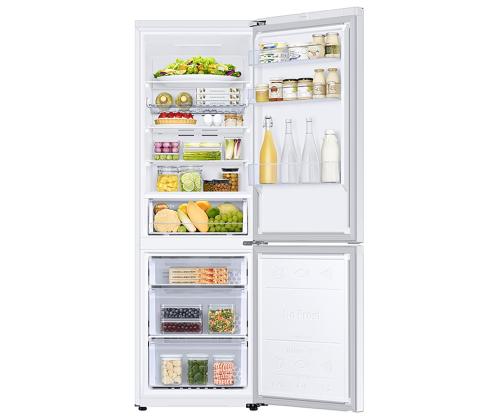 Samsung, NoFrost, 344 L, 186 cm, valkoinen - Jääkaappi ja pakastin