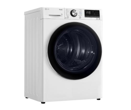 LG, Lämpöpumppu, 9 kg, syvyys 66 cm - Kuivausrumpu