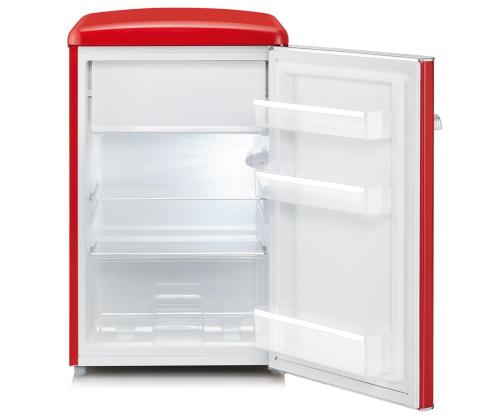 Severin, 108 L, korkeus 90 cm, punainen - Jääkaappi