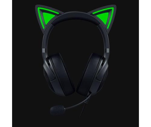 Razer Kraken Kitty V2, musta - langalliset kuulokkeet