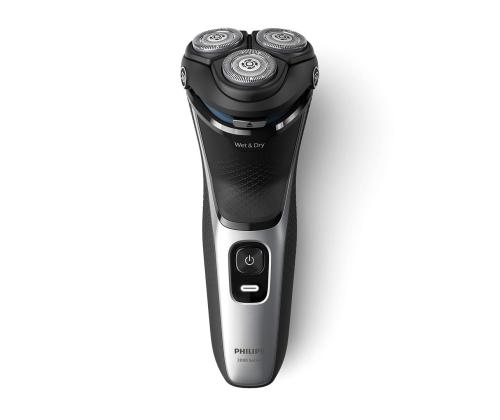Philips Shaver 3000 Series, märkä ja kuiva, must/hõbedane - Pardel