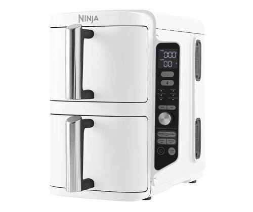 Ninja Double Stack XL 9.5L, 2470 W, valkoinen - Kuumailmapannu
