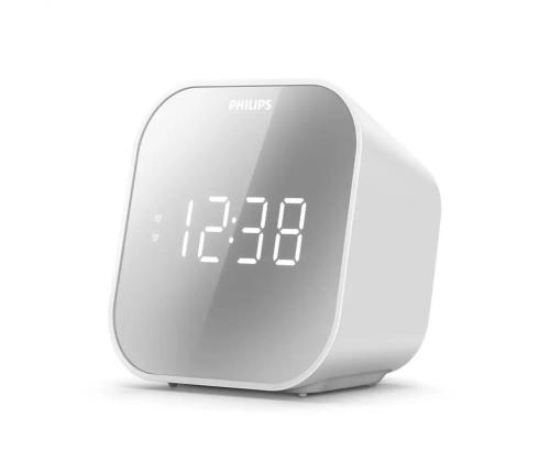 Philips TAR4406/12, FM, USB, valkoinen - Kelloradio