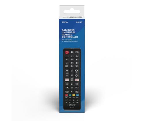 Savio RC-07, Samsung TV, musta - TV-varaosakonsoli