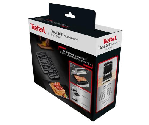 Tefal OptiGrill 4in1 & 2in1, lisävaruste, musta - Vohvelilevyt