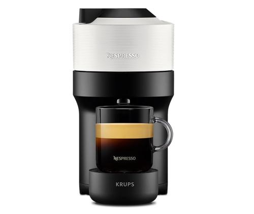 Krups Nespresso Vertuo Pop, valkoinen - Kapselikahvinkeitin