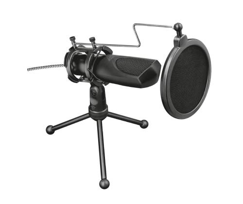 Trust GXT 232 Mantis Streaming, USB, must - Mikrofon
