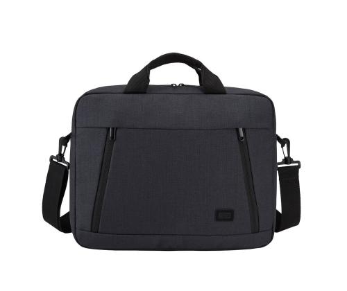 Case Logic Huxton Attaché, 14", musta - Kannettavan tietokoneen laukku