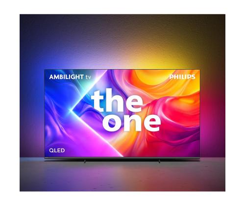 Philips The One PUS9010, 75'', 4K UHD, QLED, musta - TV:t