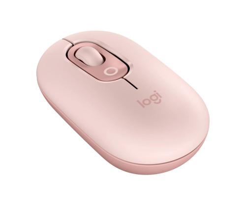 Logitech POP Mouse, vaaleanpunainen - Langaton hiiri