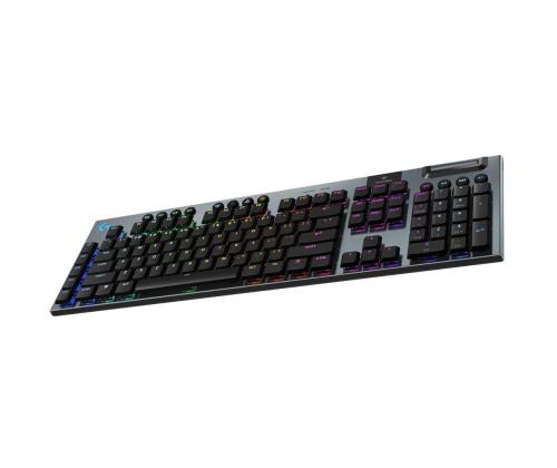 Logitech G915 X Lightspeed, taktiilinen, US, musta - Langaton näppäimistö