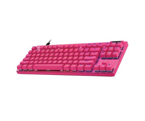 Logitech Pro X TKL Rapid, SWE, vaaleanpunainen - Näppäimistö - Näppäimistö